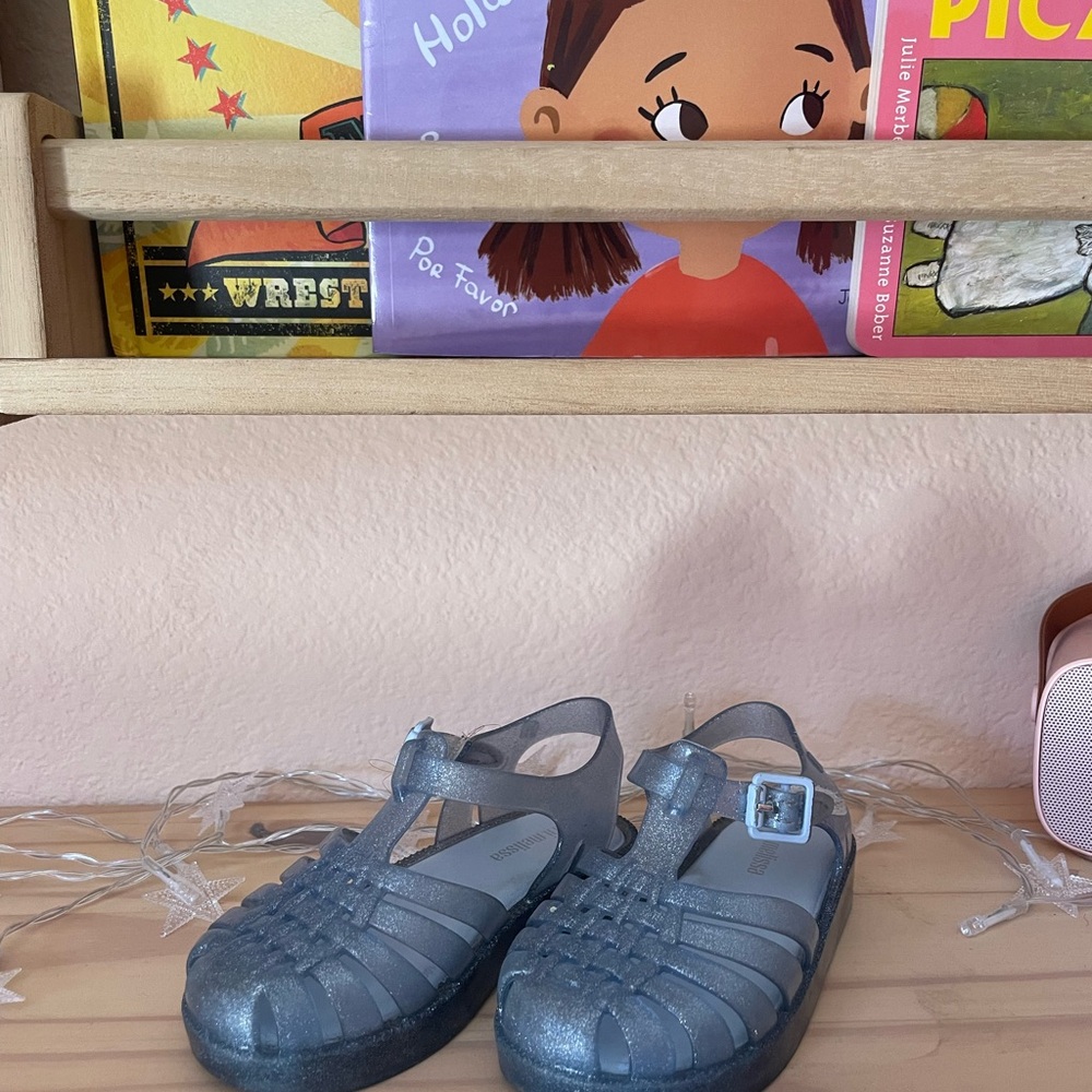 Mini Melissa Blue Sandals